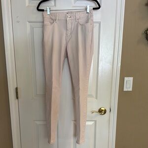 White House Black Market Skinny Jeans - Light Pink